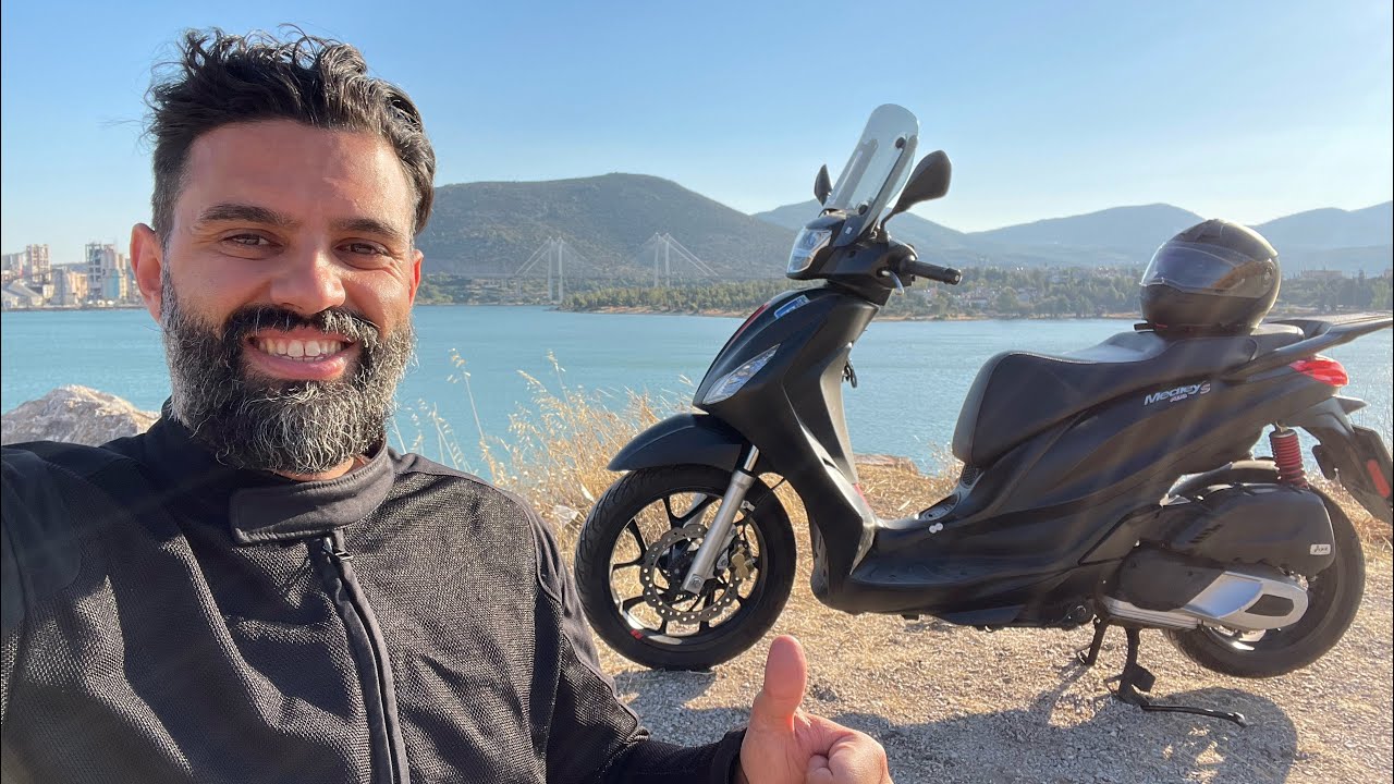 Piaggio Medley S 150 | Review - Test Ride Αθήνα Ερέτρια και πίσω