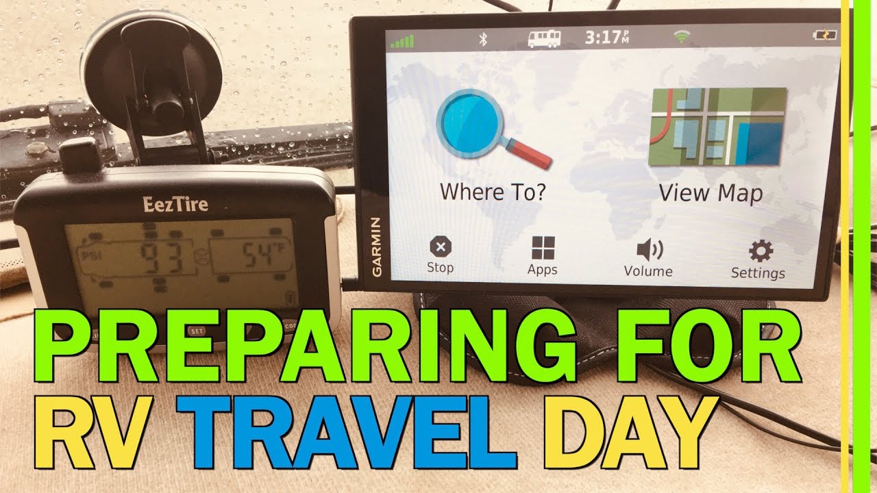 RV TRAVEL DAY PREPARATIONS | EEZ TIRE PRESSURE MONITOR SYSTEM | RV TPMS | MAGNUM INVERTER FAIL EP142