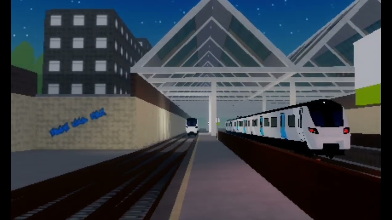 Trains at whitepool