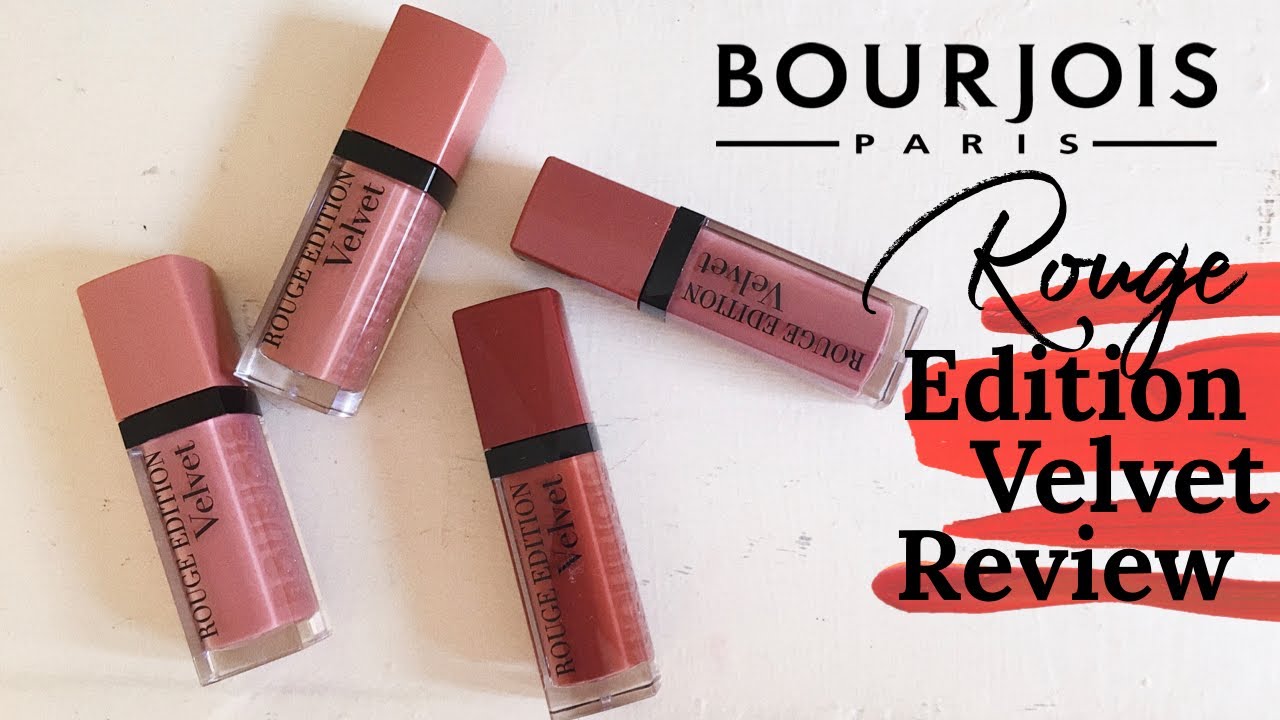 Bourjois Rouge Edition Velvet Review