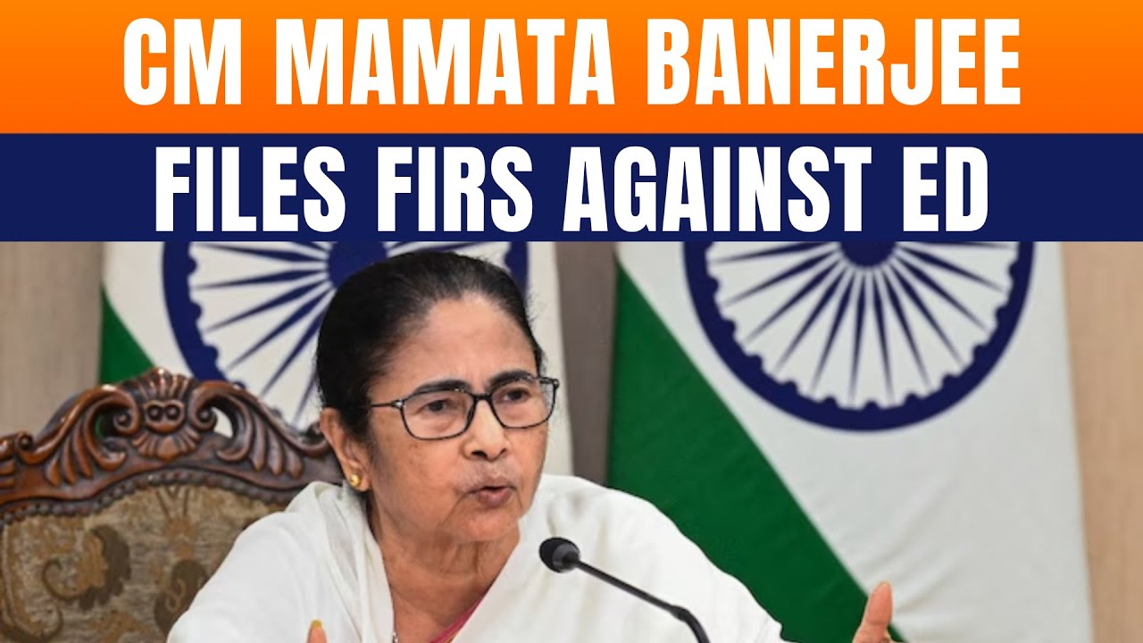 LIVE: Mamata Banerjee Files FIRs Against ED | Political Standoff Intensifies Ahead Of WB Polls