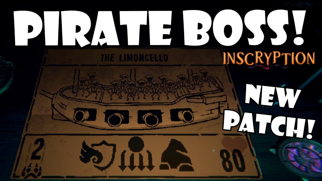 OFFICIAL PIRATE BOSS! It is AWESOME! | Inscryption Kaycee's mod