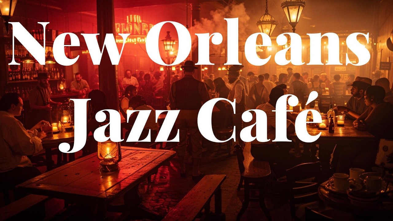 Vintage Crescent City Jazz ☕ 1910s Gaslight Café | Deep Focus Study Music