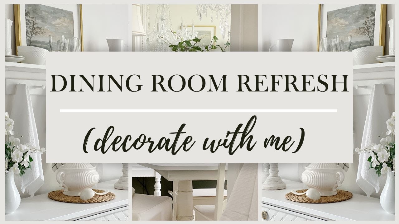 *NEW* DINING ROOM MAKEOVER | COTTAGE STYLE DECORATING | HOW TO STYLE ON A BUDGET