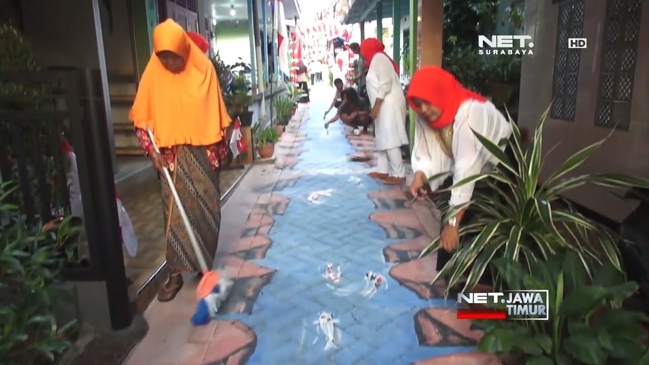 Lorong Kampung Tiga Dimensi - NET. JATIM