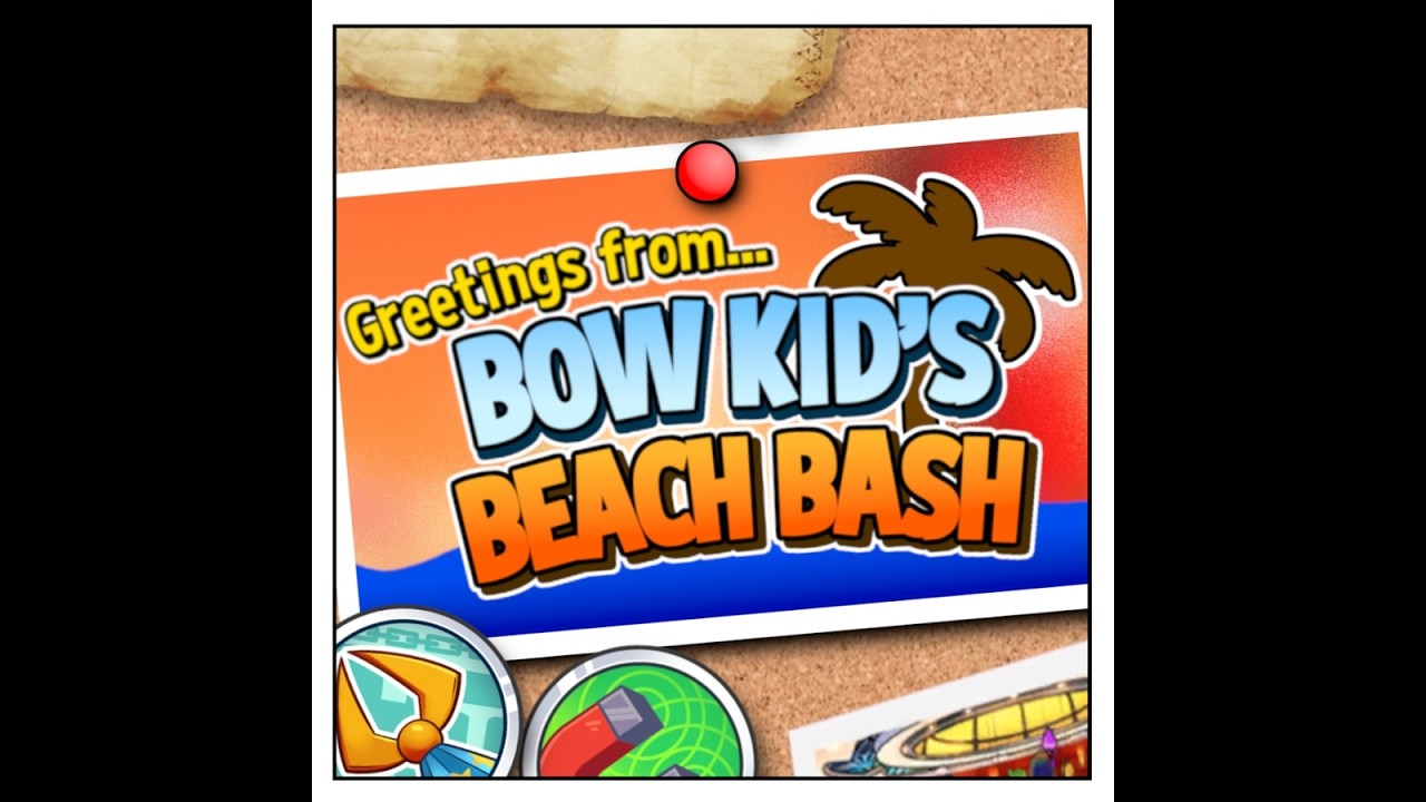 A Hat In Time Mod Bow Kid's Beach Bash