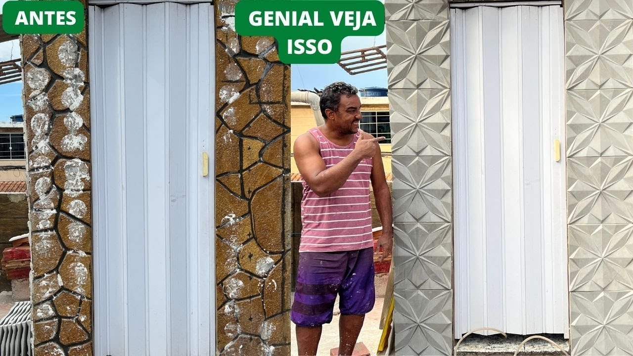 COMO FAZER PLACAS CIMENTICIA EM CASA Não Gaste MAS DINHEIRO💰 COM REVESTIMENTO CERAMICO CUSTO BAIXO