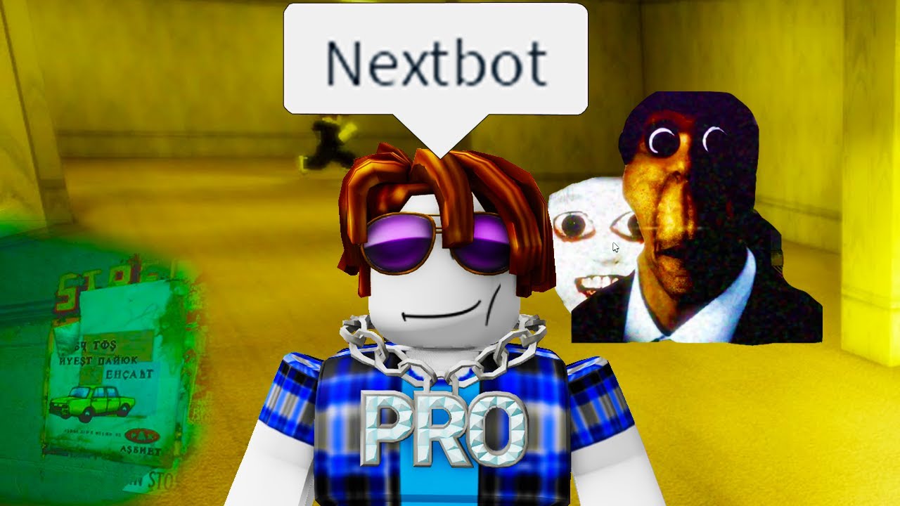 Смешные моменты в Roblox Nextbots