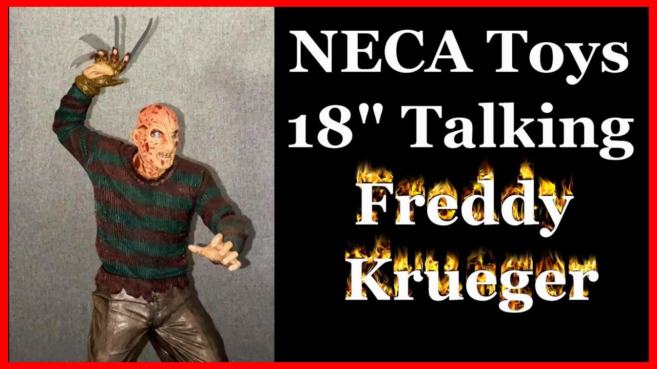 NECA Horror A Nightmare on Elm Street Freddy Krueger 18in Figure Review