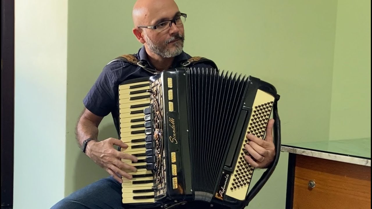 ACORDEON 120 BXS SCANDALLI PROFESSIONAL 15 - MADE IN ITALY (Part. EGNO VESCHI)