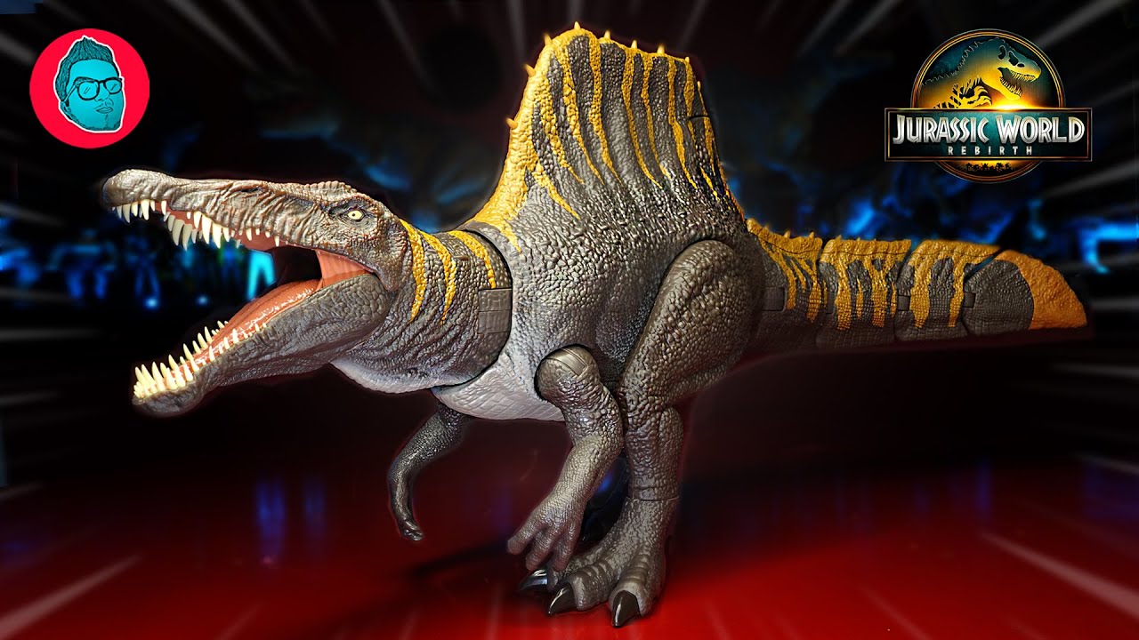 🟢 Review SPINOSAURUS Tail Thrasher! JURASSIC WORLD REBIRTH 🦖
