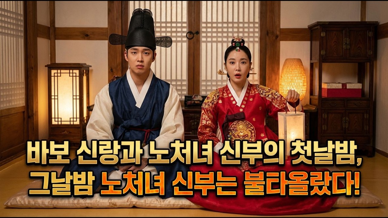 바보 신랑과 노처녀 신부의 첫날밤그날 밤, 아무도 예상 못한 일이 벌어졌다