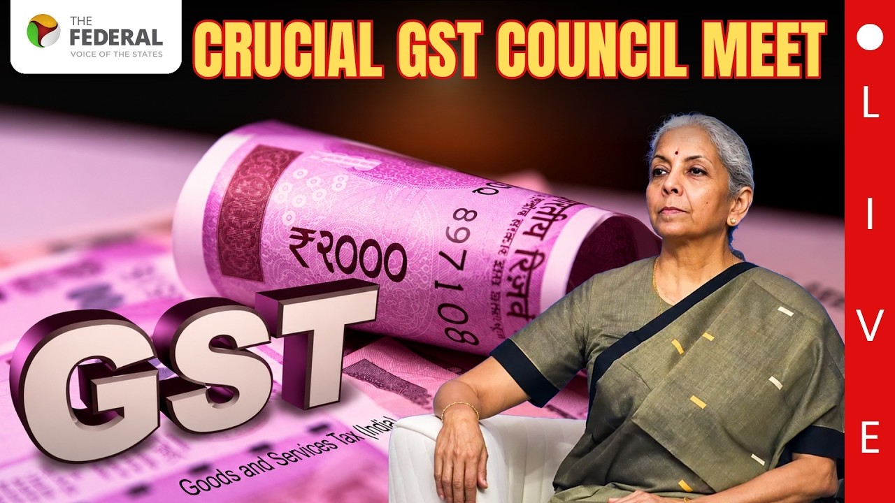 LIVE: 57th GST Council Meeting | FM Nirmala Sitharaman chairs key meet at Bharat Mandapam