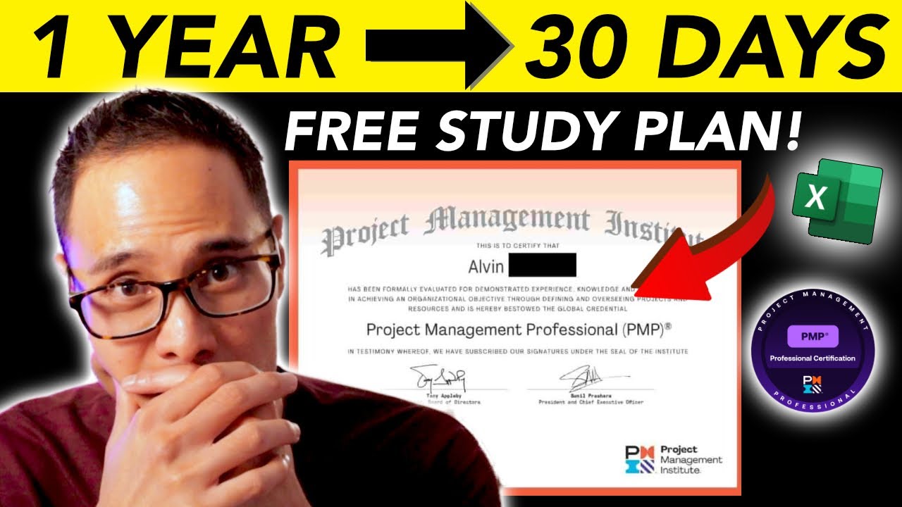 WARNING: The ONLY PMP Exam 30 Day Study Plan You Need!