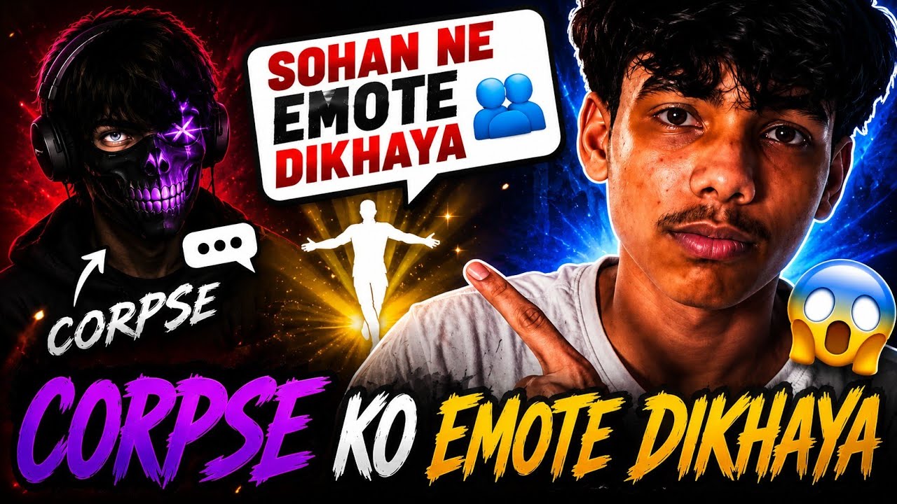 Rntx Sohan Showed an Emote to TE-Corpse 😳 | Banter Between Team Elite and Rntx 💀