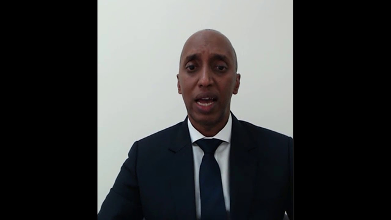 Presentation on independence of Somalia's Office of Auditor General by Auditor General Mohamed Ali