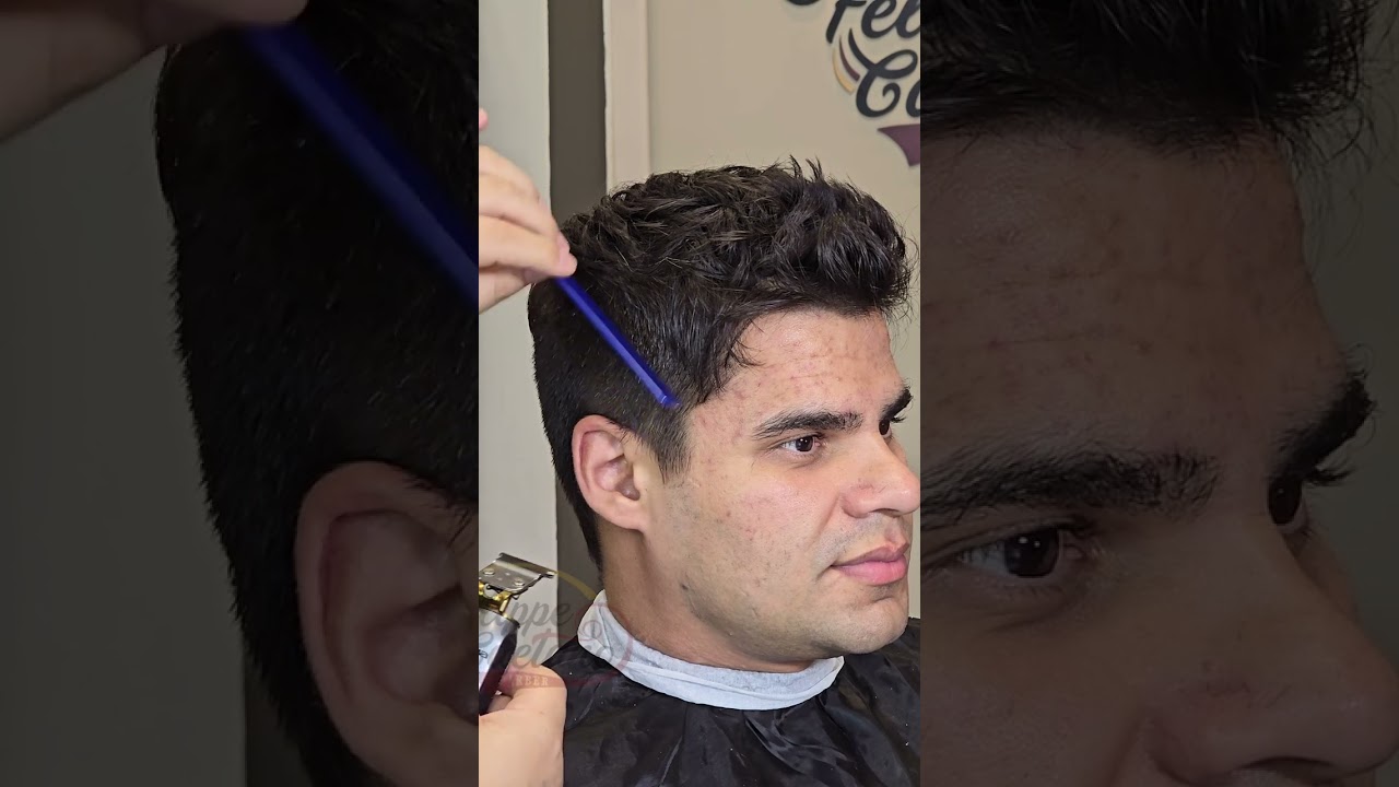 T&eacute;cnica corte para iniciantes - Curso de barbeiro Felippe Caetano