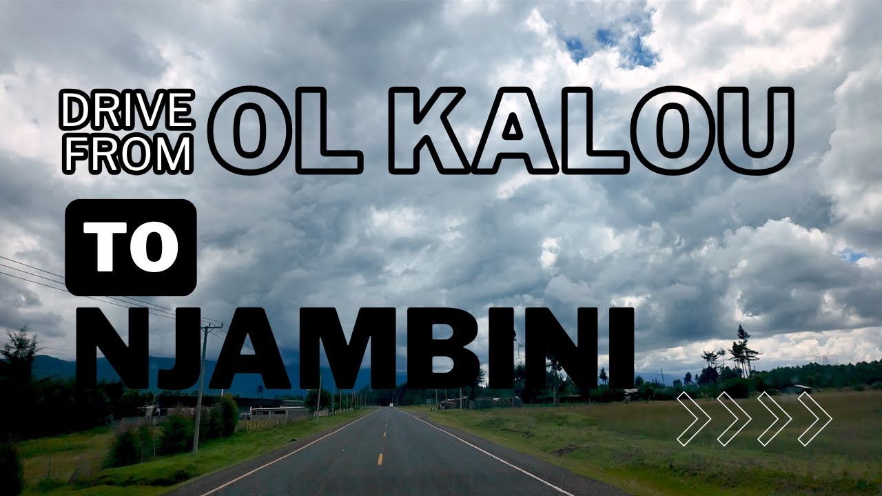 Driving From Ol Kalou to Njambini Part 1