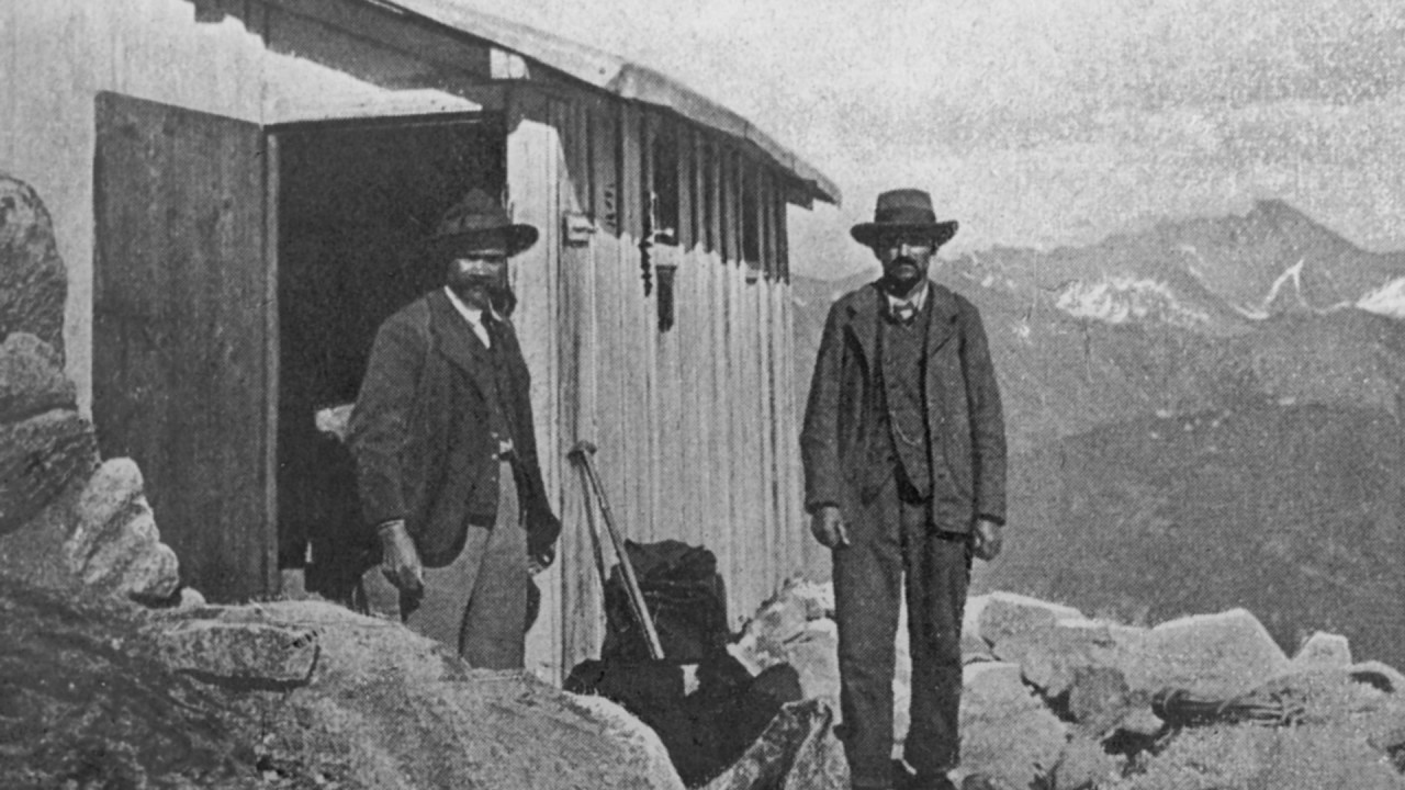 il Rifugio Boccalatte Piolti alle Grandes Jorasses