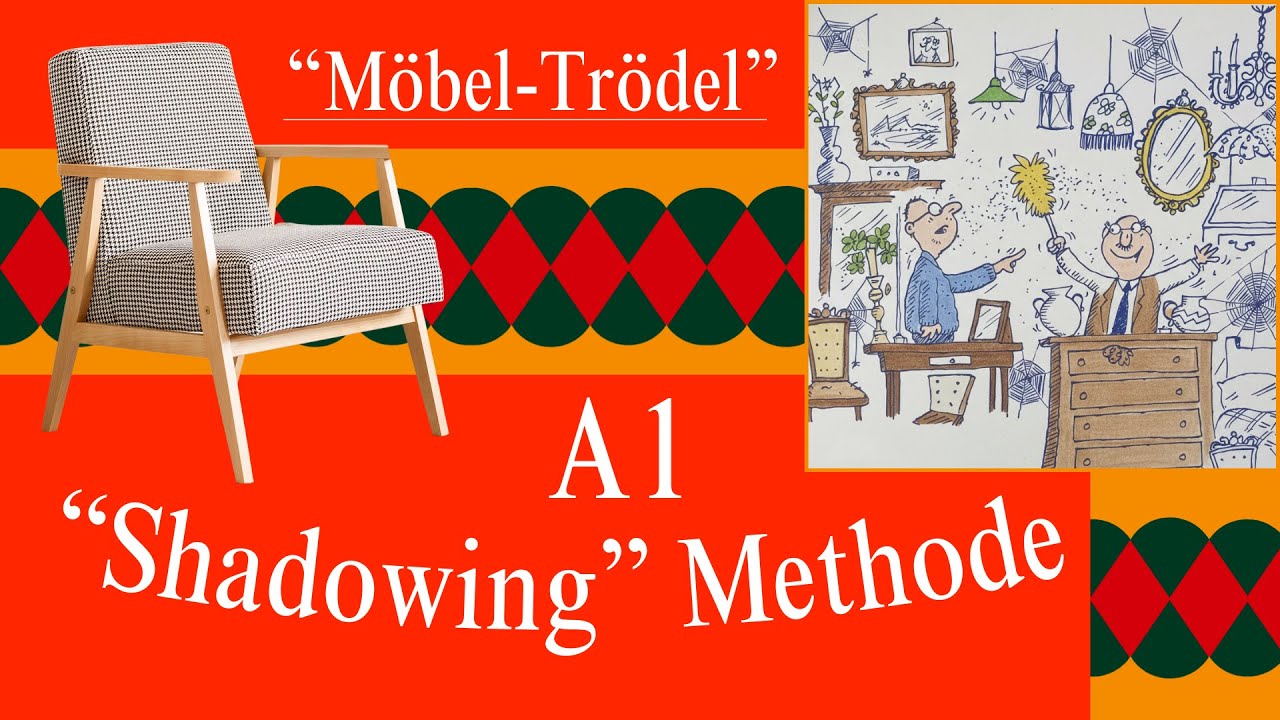 Deutsch mit Shadowing A1: Gespräch 3 - 🗣️🇩🇪 