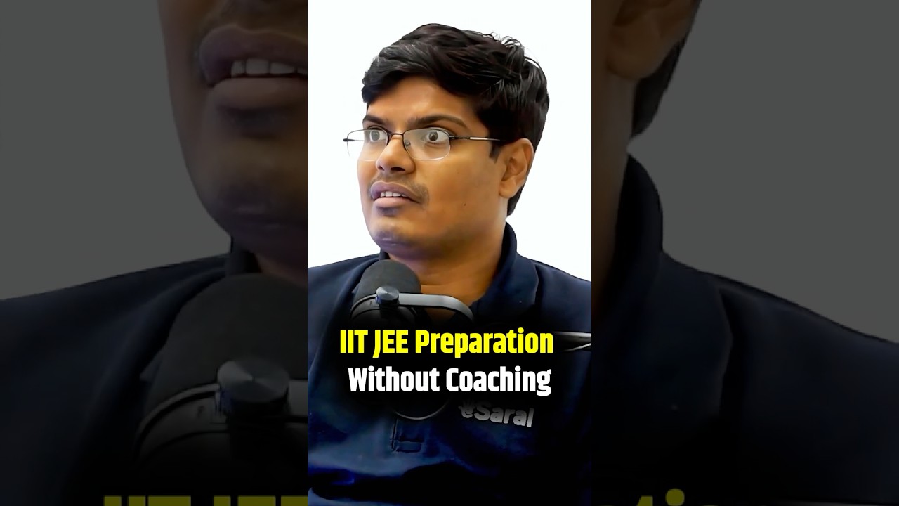 Can you clear IIT JEE without coaching? Kya Self Study Se JEE Niklega❓#shorts #iitjee #jee #esaral