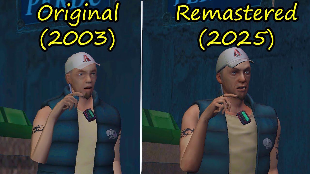 Original Vs Remastered Models| Tomb Raider 6 The Angel of Darkness Remastered