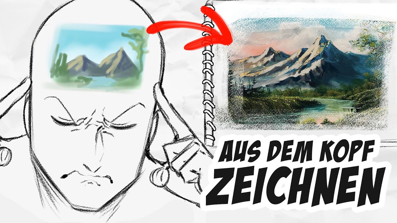 Aus dem KOPF zeichnen – OHNE Vorlage! | Drawinglikeasir