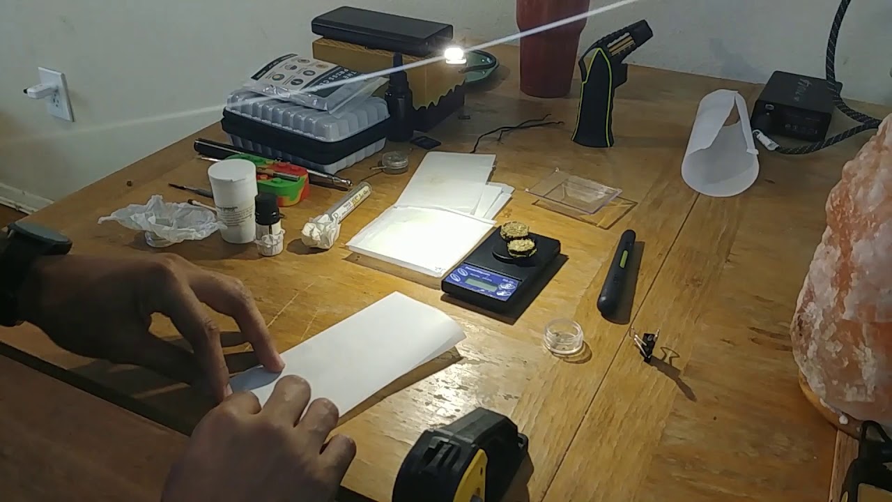 How to prepare Parchment Envelopes for Hemp/Cannabis Rosin Pressing