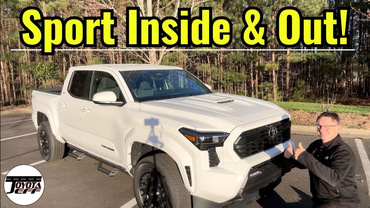 2024 Tacoma TRD Sport Interior Tour & Key Features!