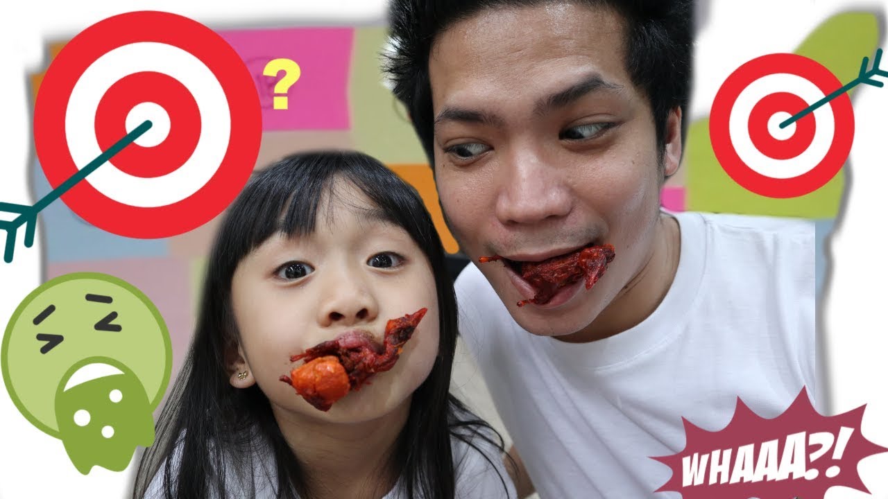 Throwing an ARROW at a Map and EATING Whatever it Lands On!