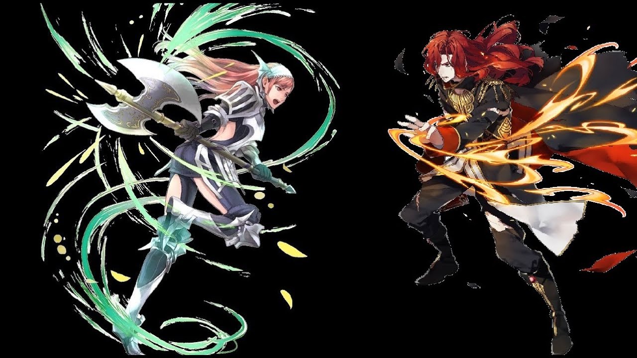 Fire Emblem Heroes GHB Infernal Arvis 1 turn (Cherche and friends)