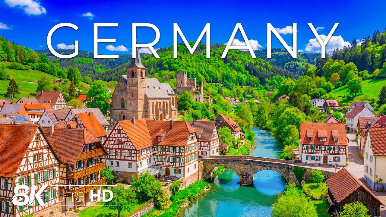 Germany 8K | Timeless Elegance – Majestic Castles, Scenic Landscapes & Vibrant Cities
