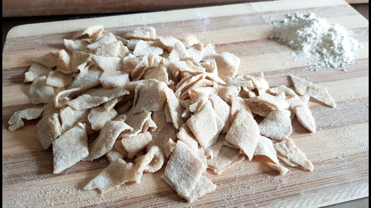 MALTAGLIATI DI GRANO SARACENO E GRANO TENERO⭐RITA CHEF.