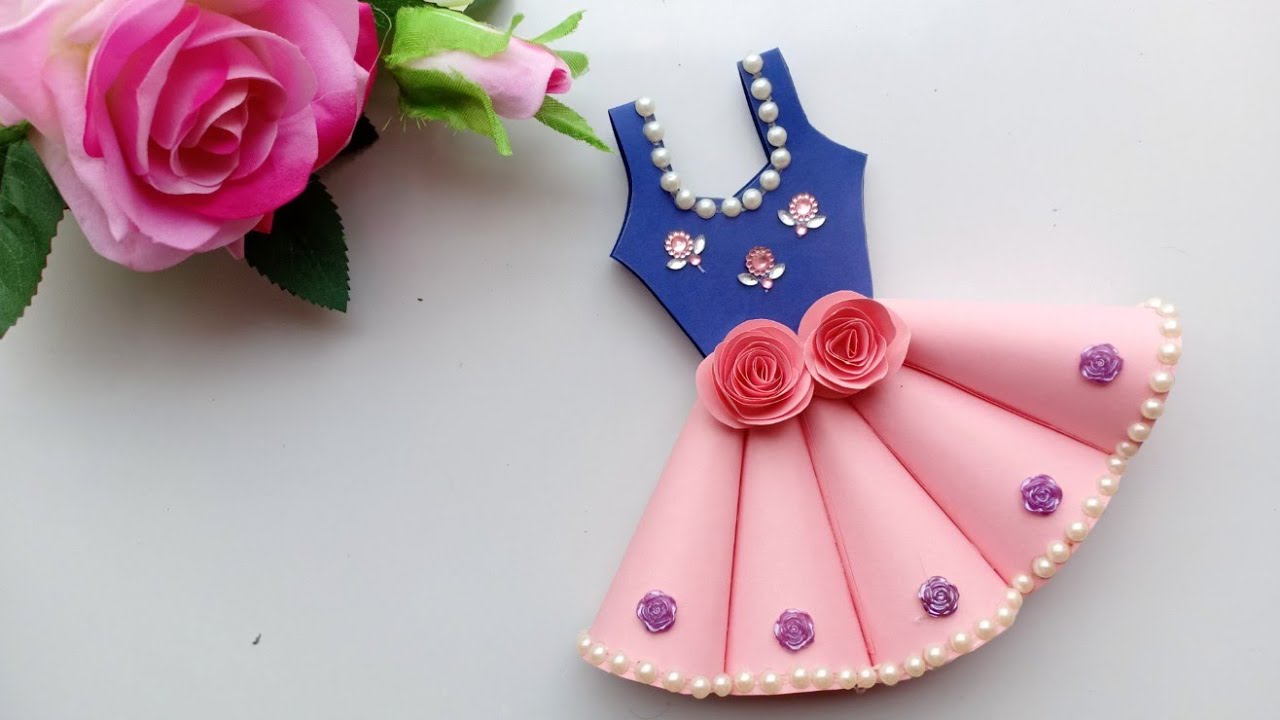 Beautiful Handmade Mother's day card//Mother's day card idea.