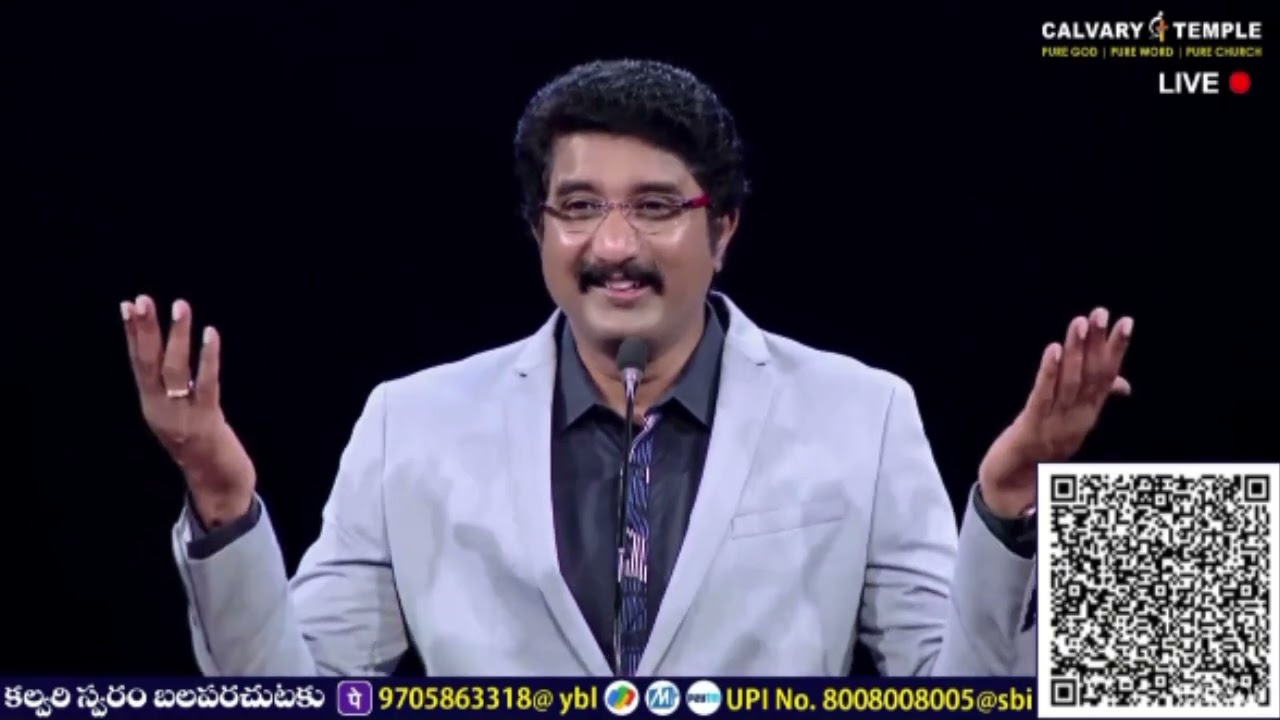 ✝️💐WORD OF GOD \\ DR SATISH KUMAR BROTHER #jesusmessagesintelugu
