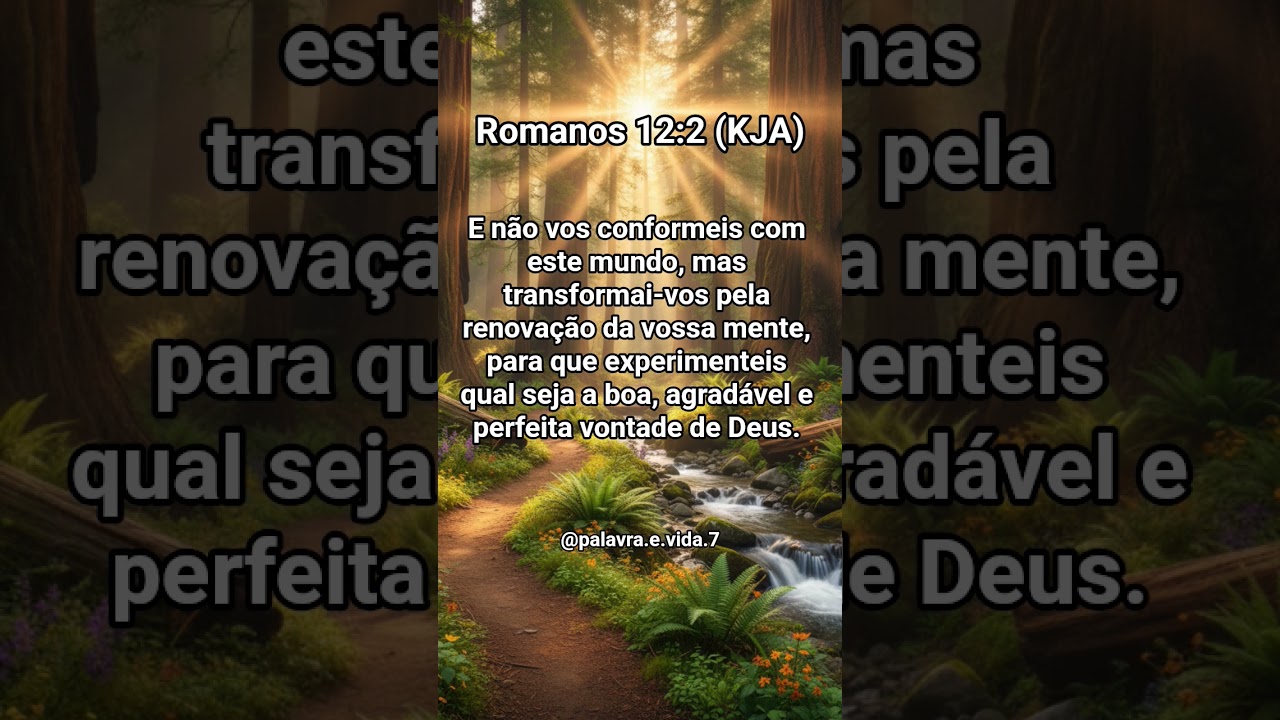 Romanos 12:2 (KJA)