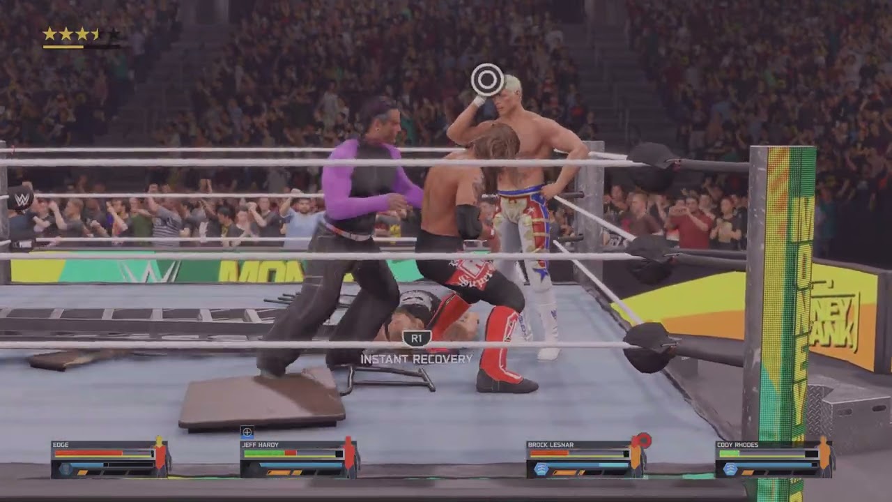 WWE 2K25 - Craziest MTB Match | PS5 [4K 60FPS]