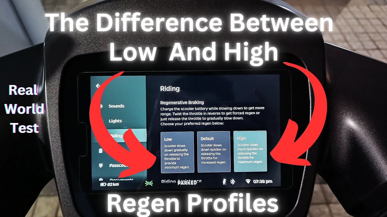 The Difference Between High and Low Regen Mode | Ola S1 Real World Test
