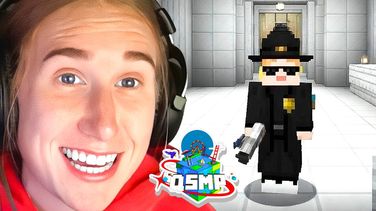 I Became a Secret Agent in QSMP..