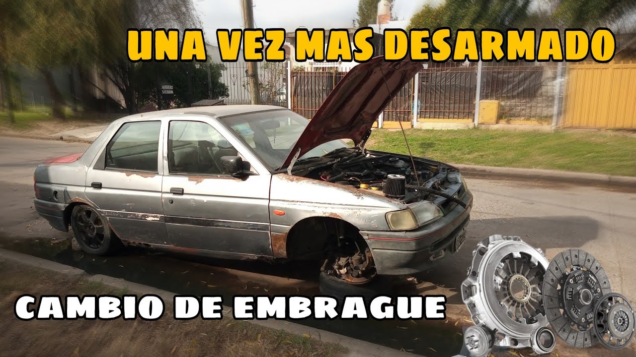 Rompí el embrague! / Como cambiar embrague de Ford Orion /Proyecto Ford Orion