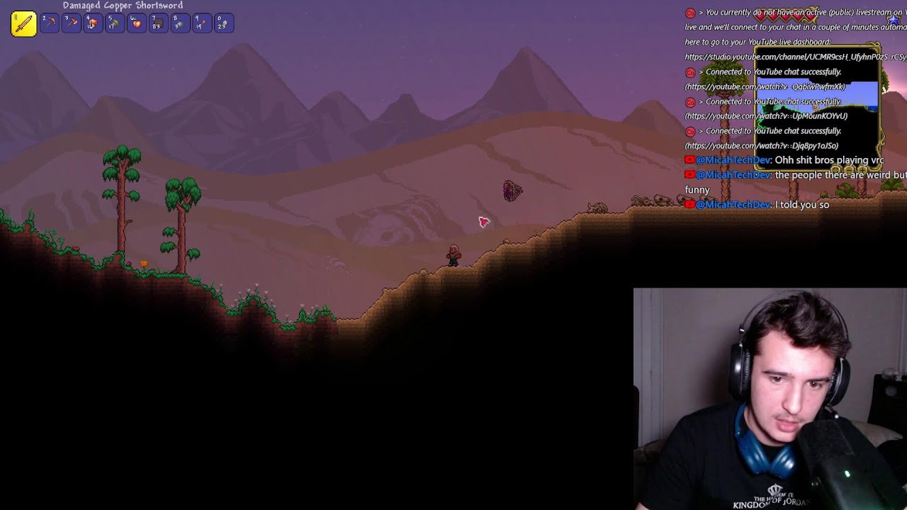 terraria, but first what is Vr-chat