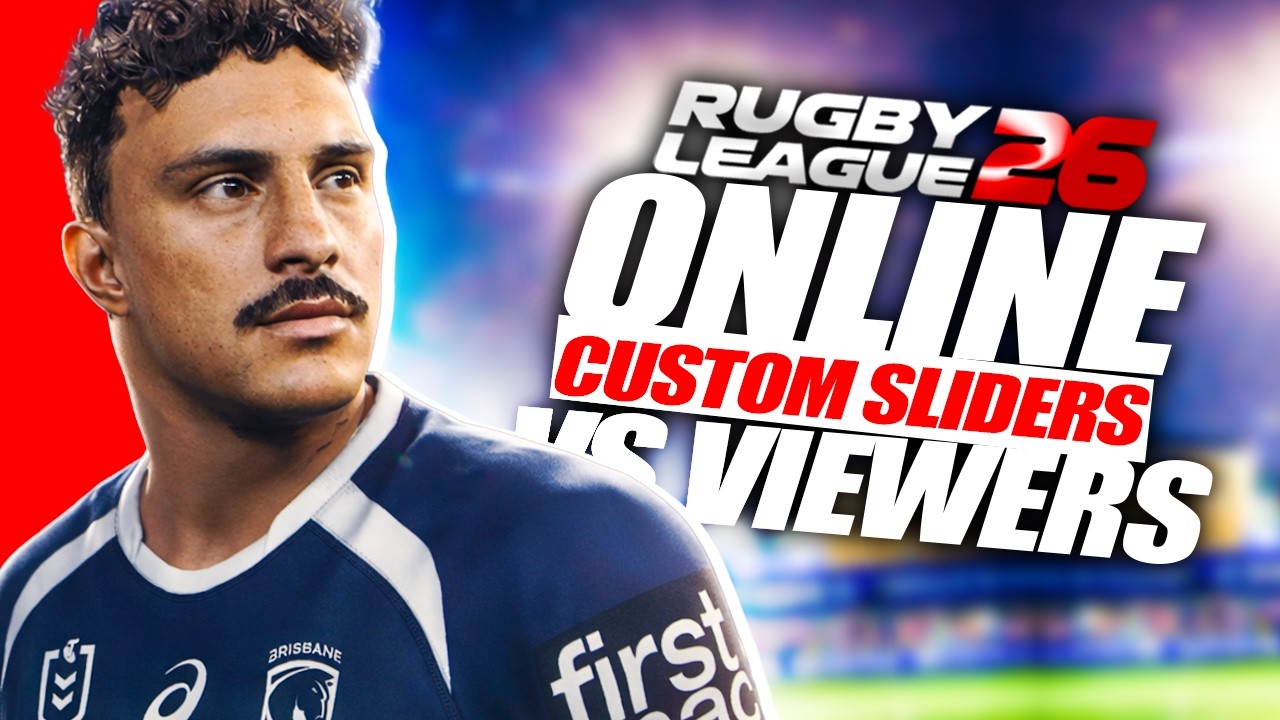 Игра в Rugby League 26: управление зрителями с помощью 