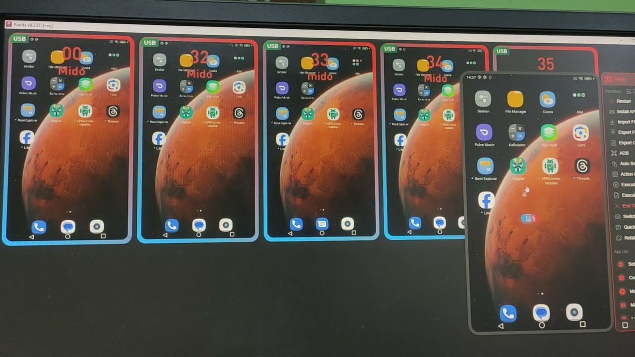 Phonefarm Rakitan 24/7 Test Sebelum Kirim