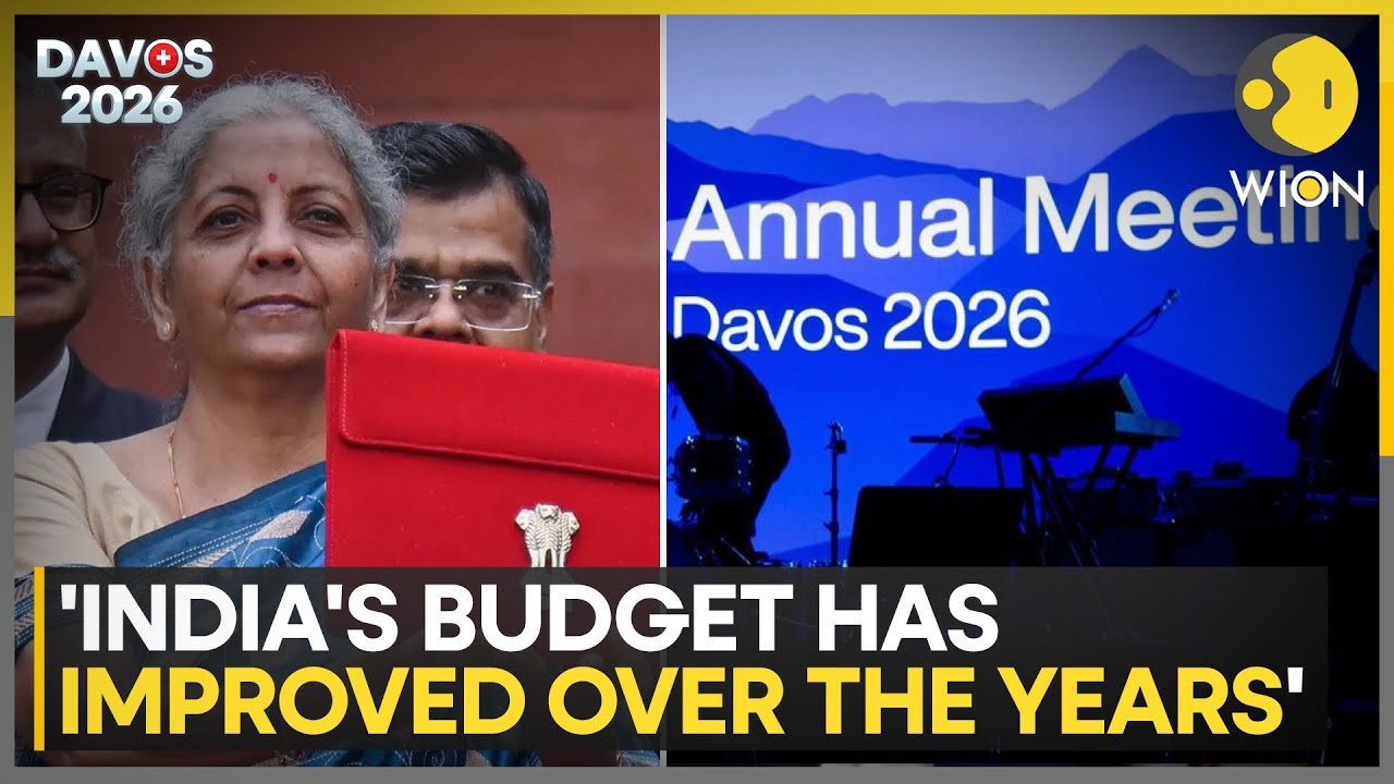Davos 2026: India's Budget Expenditure Increasing, Supporting Growth |  WION