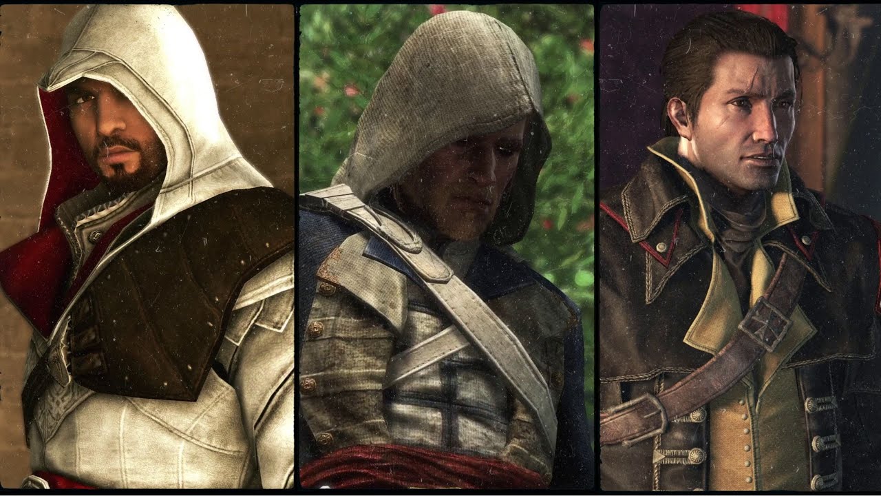 Assassin's Creed — все сцены трансформации ассасина
