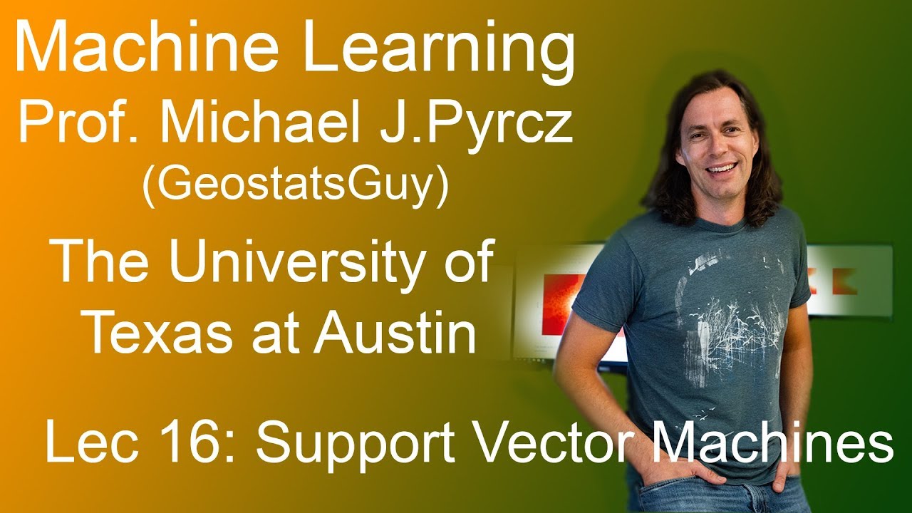 16 Machine Learning: Support Vector Machines