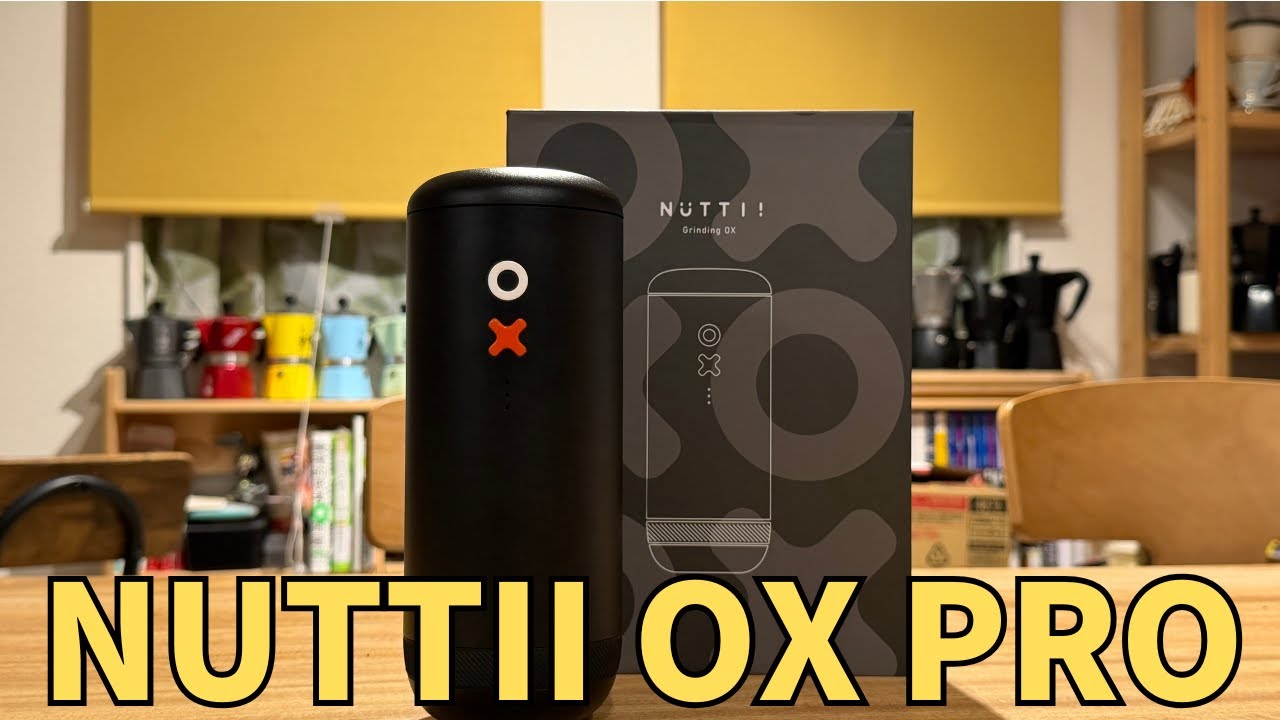 『Nuttii OX Pro ポータブル電動コーヒーグラインダー』を初めて使用する方への入門解説動画[710th]