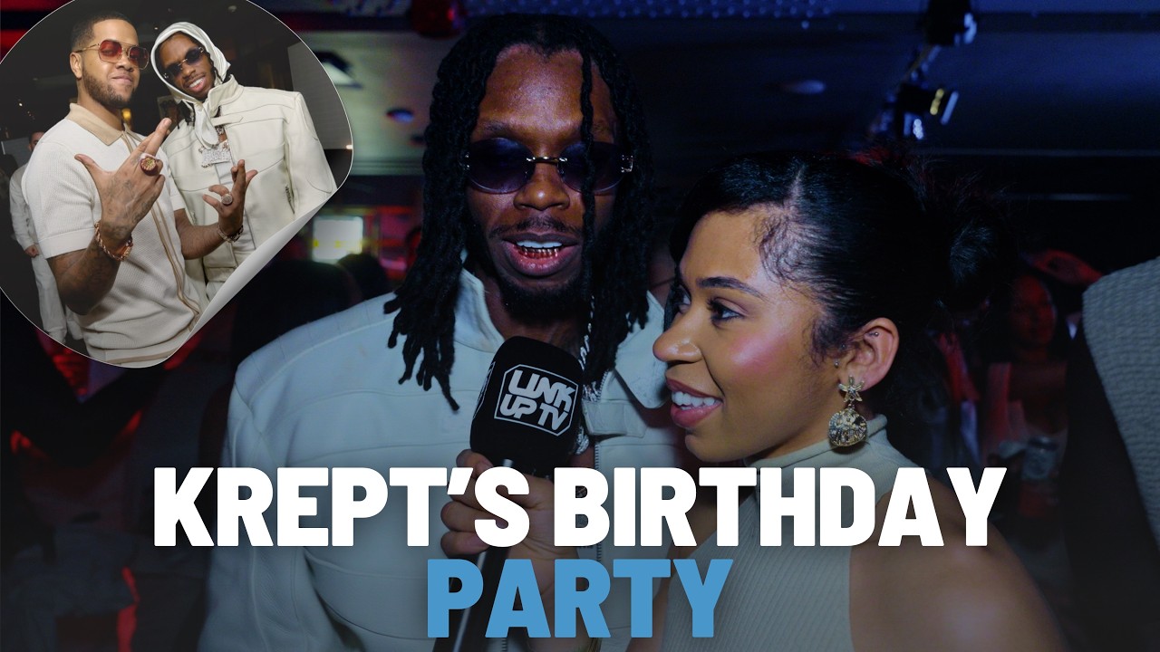Margs, Pound Sterling, Big Zuu, Cashh, A1 2 Funny, MC Bushkin | Krept's Birthday Party | Link Up TV