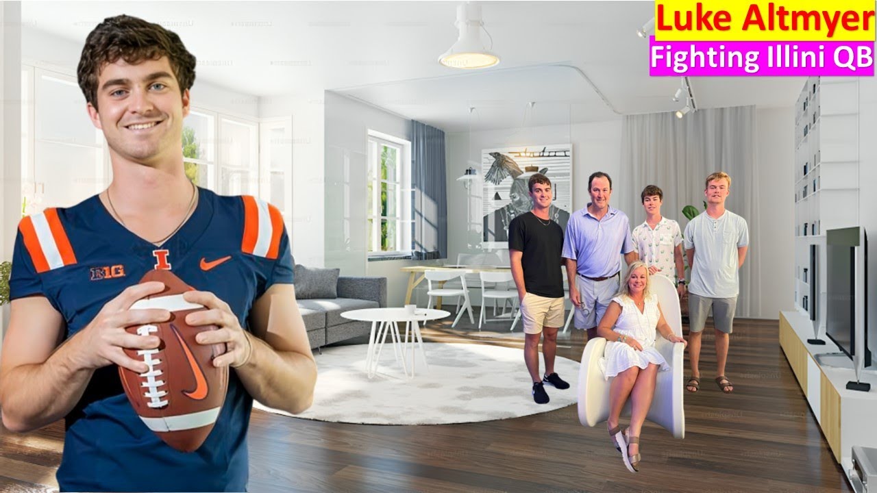 Meet Illinois Fighting Illini QB Luke Altmyer`s Girlfriend, Age,Family, Career And Lifestyle