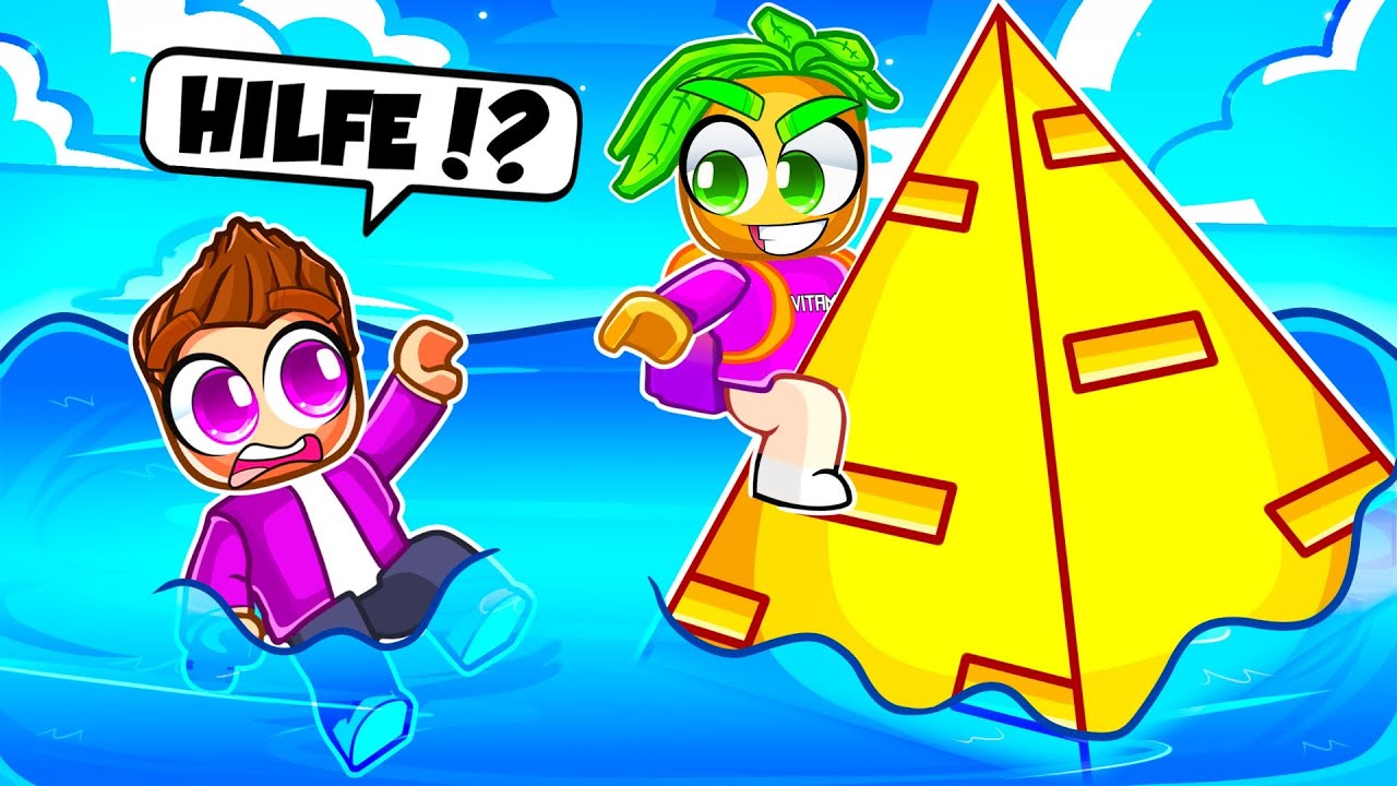 Baue Die GRÖßTE PYRAMIDE in Roblox Build a Boat